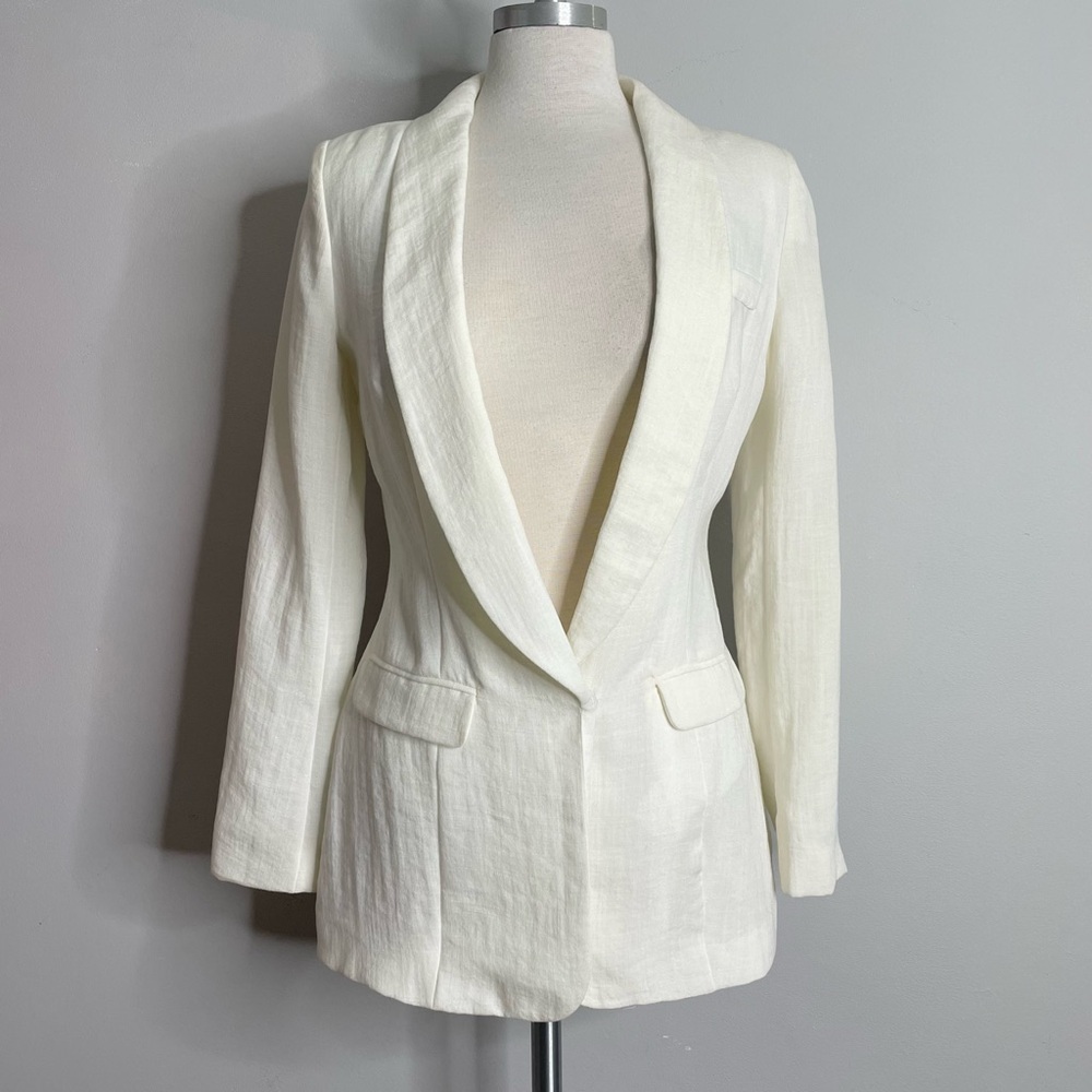 ARK & CO. Single Button Suit Jacket Blazer